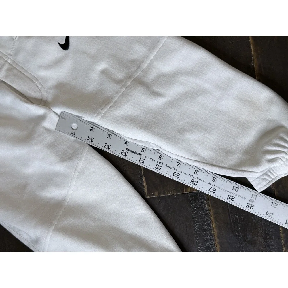 Nike Vapor Select High Baseball Pants Youth XS White BQ6442-100 Team Swoosh